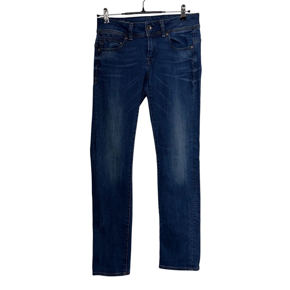 G-Star Raw Jeans Women Measures 28X31‎ Tag 28x32 Blue Midge Saddle Straight
